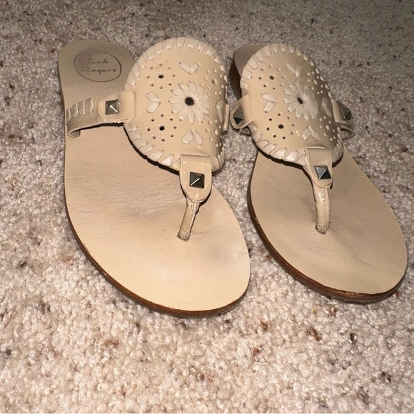 Jack Rogers Collins Leather Sandals - Picture 3 of 9
